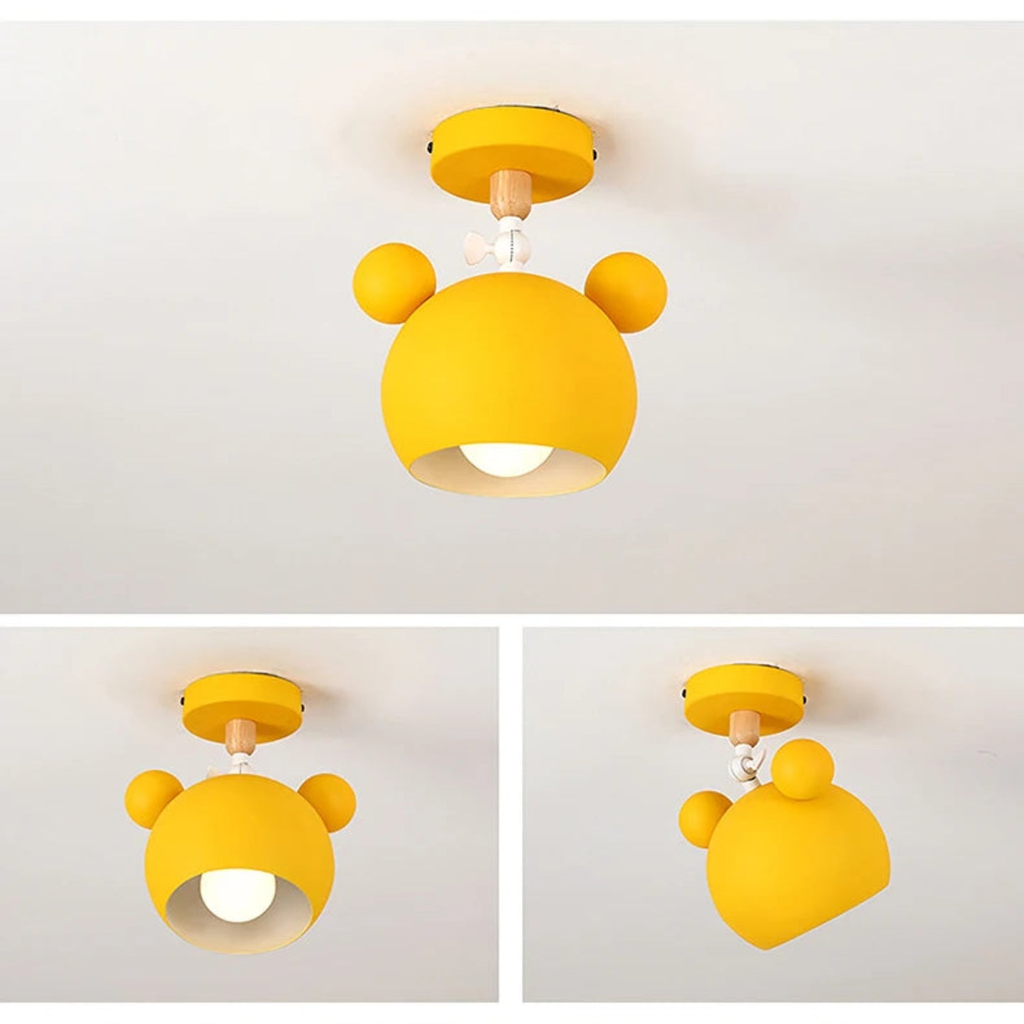 Macaron Whimsical Ears Bedroom Lamp