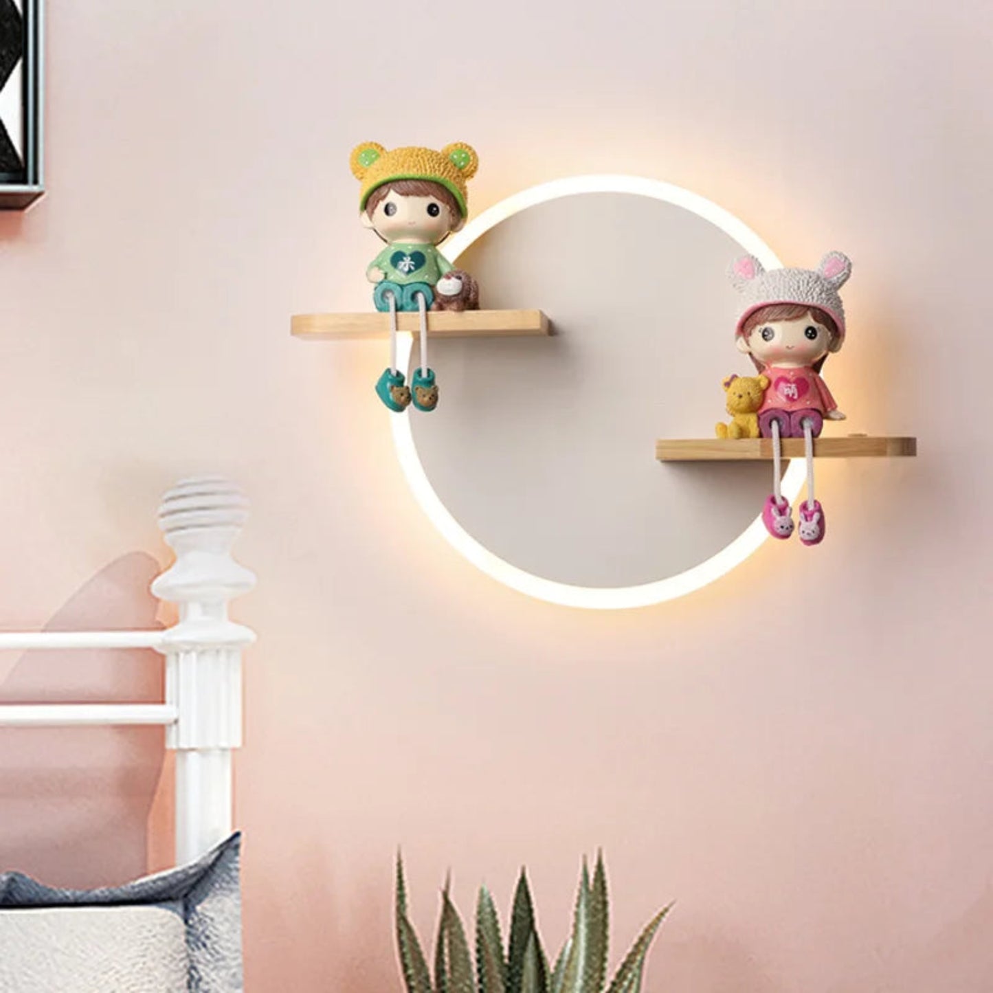 Toon Ornament Glow Bedside Lamp
