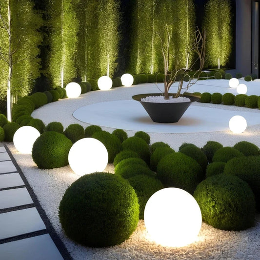 Spherical Luminous Garden Light