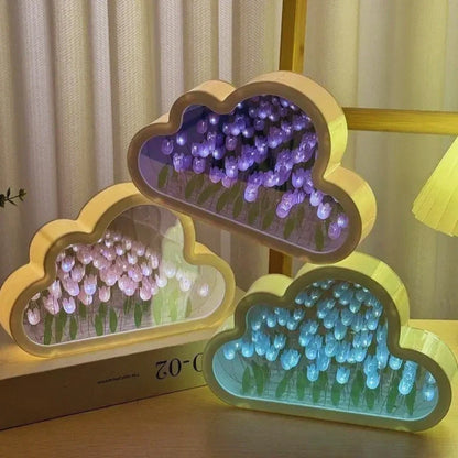 Cloud-of-Tulips Lamp
