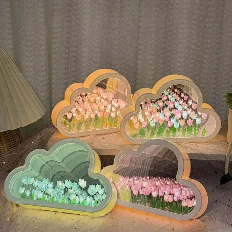 Cloud-of-Tulips Lamp