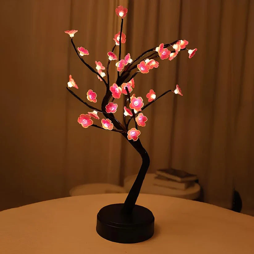 Bonsai Plum Blossom Tree Lamp