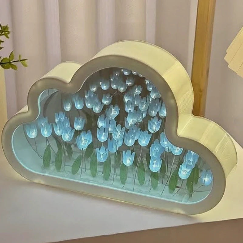 Cloud-of-Tulips Lamp