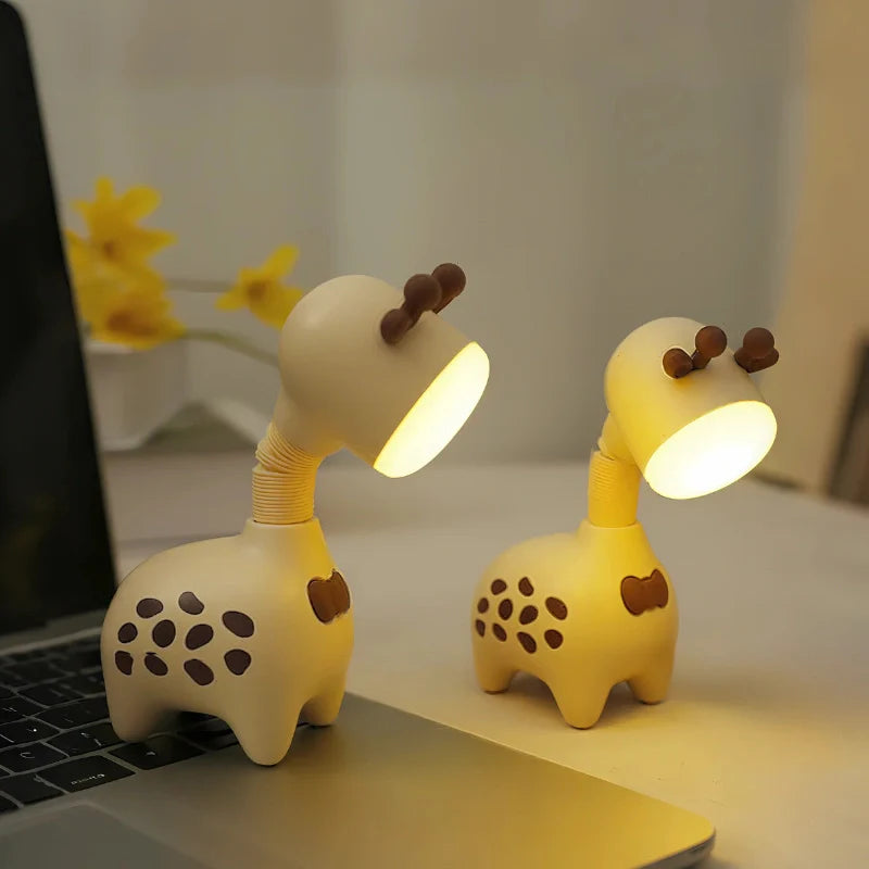 Bendy Giraffe Lamp