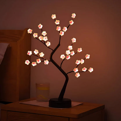 Bonsai Plum Blossom Tree Lamp