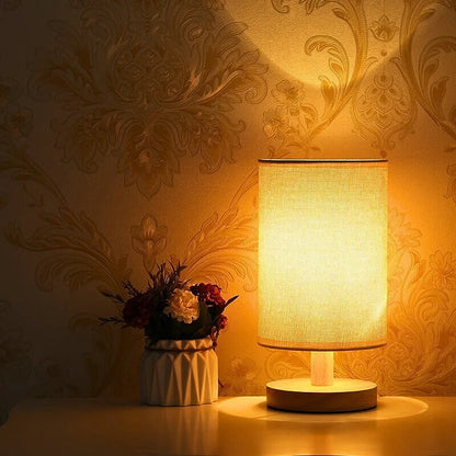 Japandi Classic Wooden Table Lamp