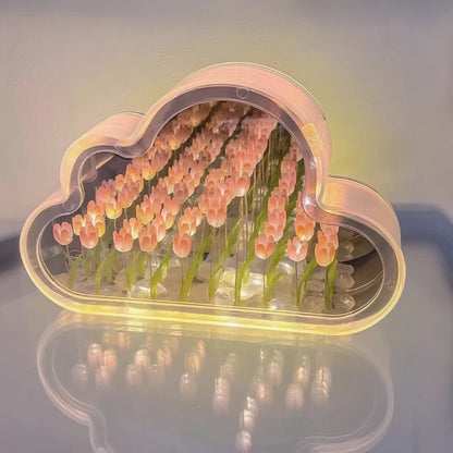 Cloud-of-Tulips Lamp