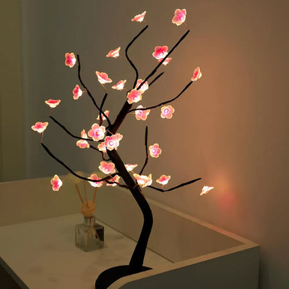 Bonsai Plum Blossom Tree Lamp