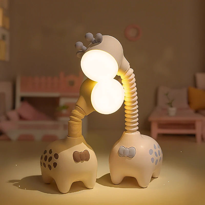 Bendy Giraffe Lamp