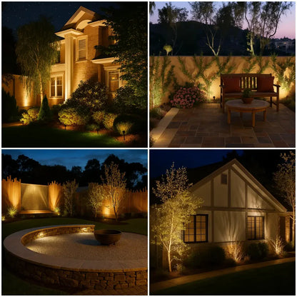 Solar Garden Stake Spotlight