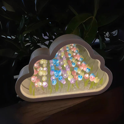 Cloud-of-Tulips Lamp