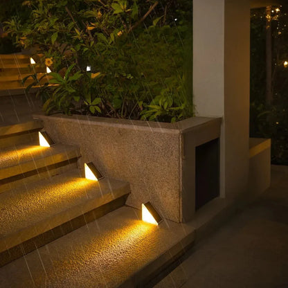 Solar Powered Step Lights
