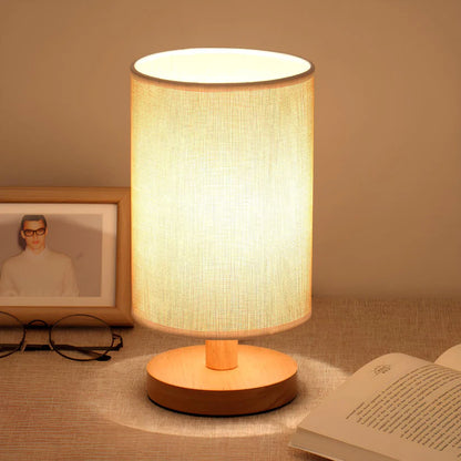 Japandi Classic Wooden Table Lamp