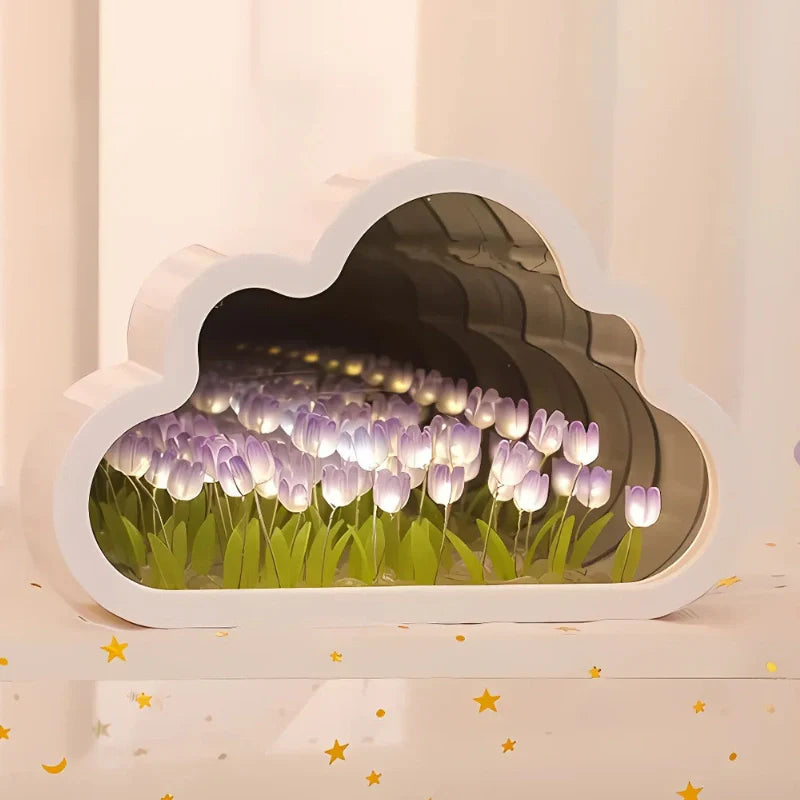 Cloud-of-Tulips Lamp