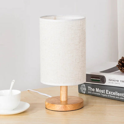 Japandi Classic Wooden Table Lamp