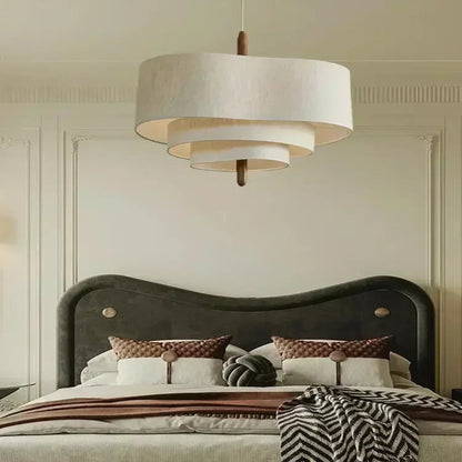Wabi Sabi Organic Clothed Ceiling Light