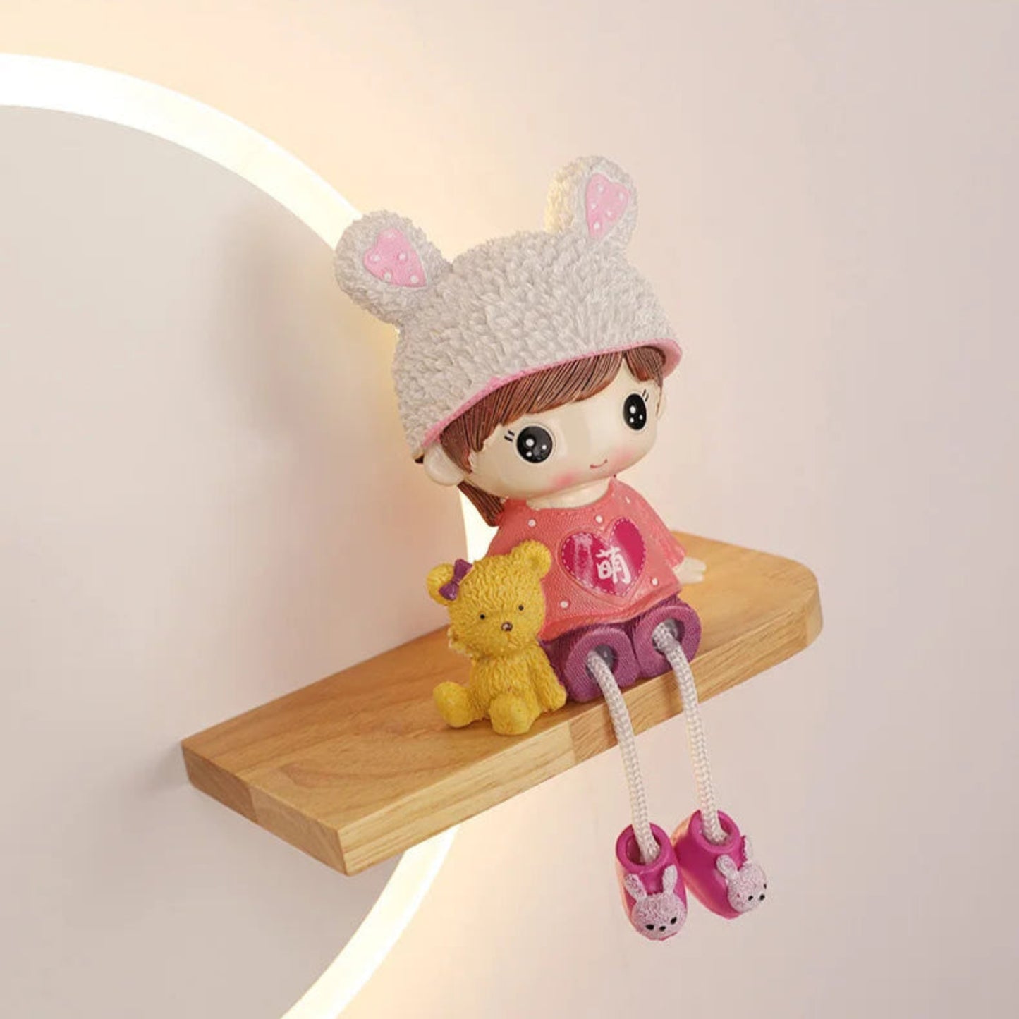 Toon Ornament Glow Bedside Lamp