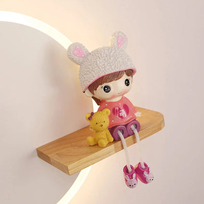 Toon Ornament Glow Bedside Lamp