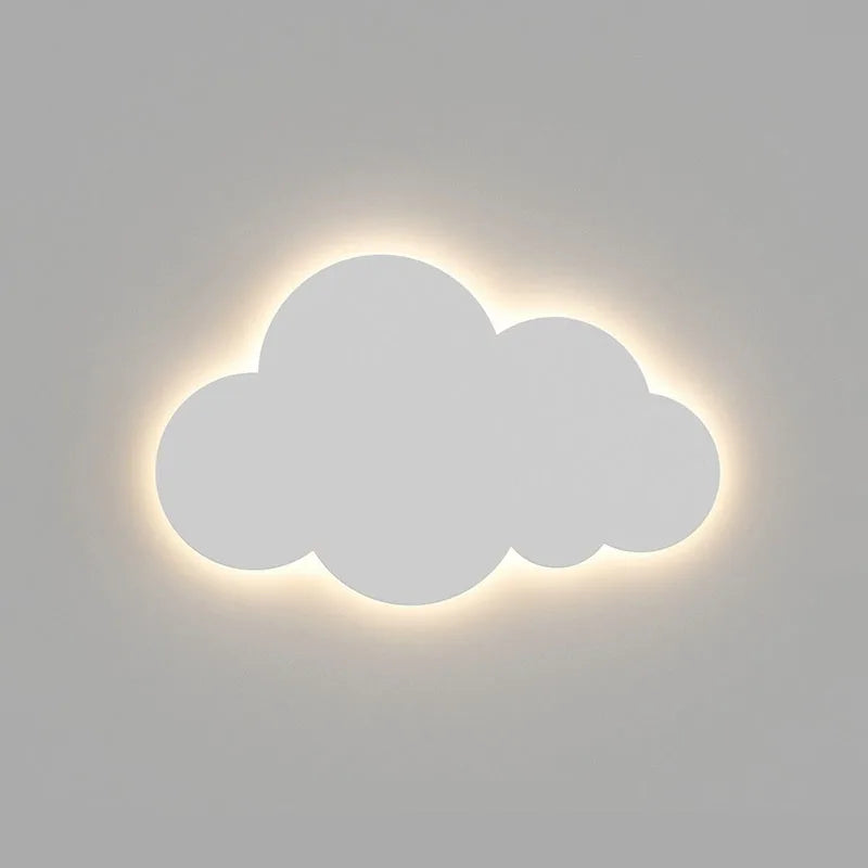 Acrylic Cloud Children's Sconce