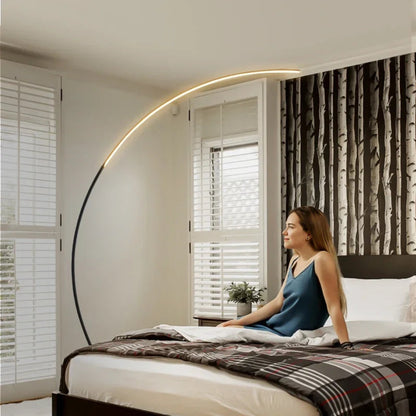 Nordic Corner Light Arc Floor Lamp Decor