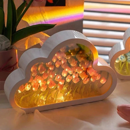 Cloud-of-Tulips Lamp
