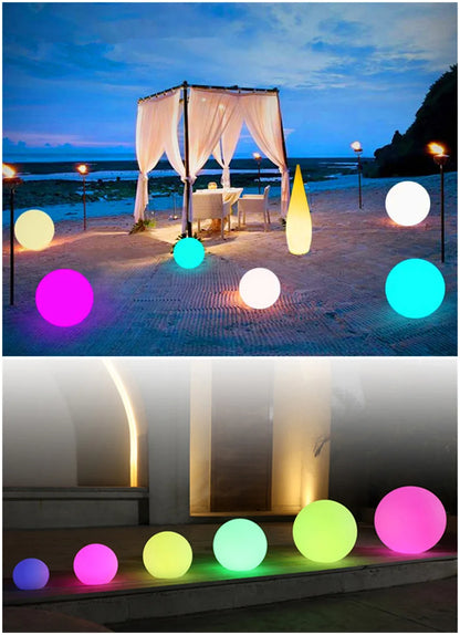 Spherical Luminous Garden Light