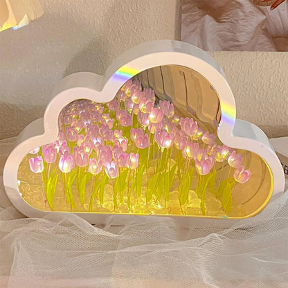 Cloud-of-Tulips Lamp