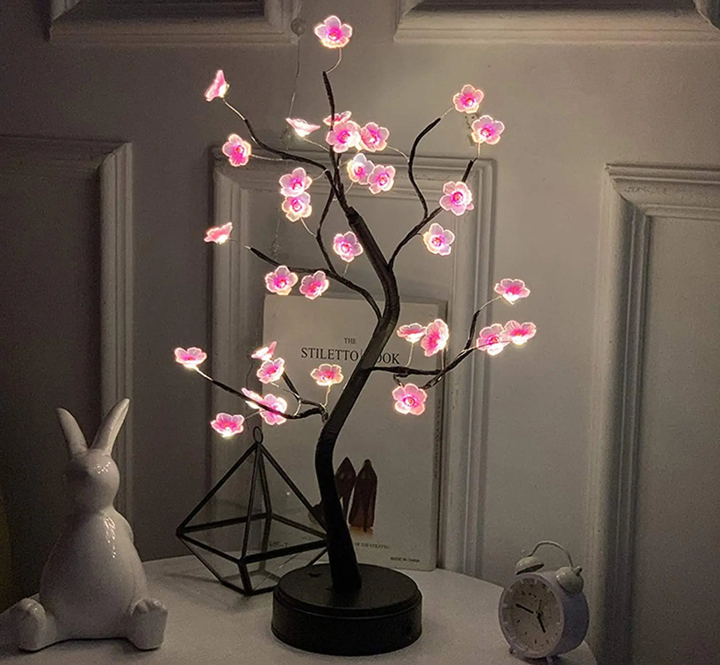 Bonsai Plum Blossom Tree Lamp