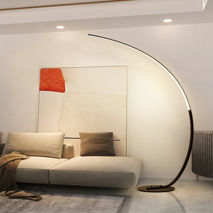 Nordic Corner Light Arc Floor Lamp Decor