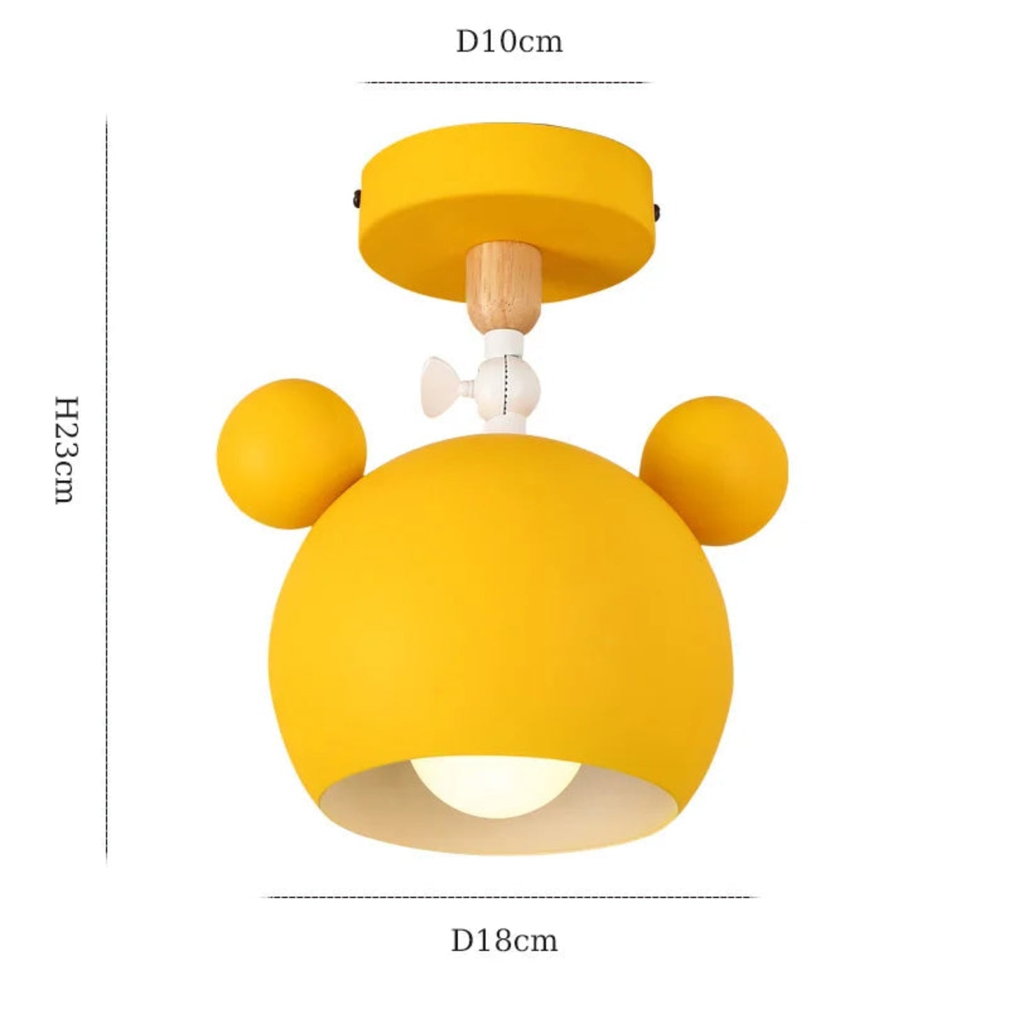 Macaron Whimsical Ears Bedroom Lamp