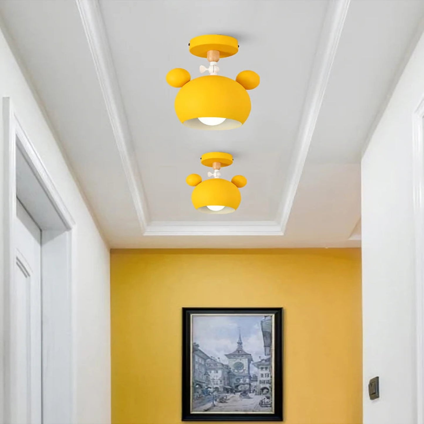 Macaron Whimsical Ears Bedroom Lamp