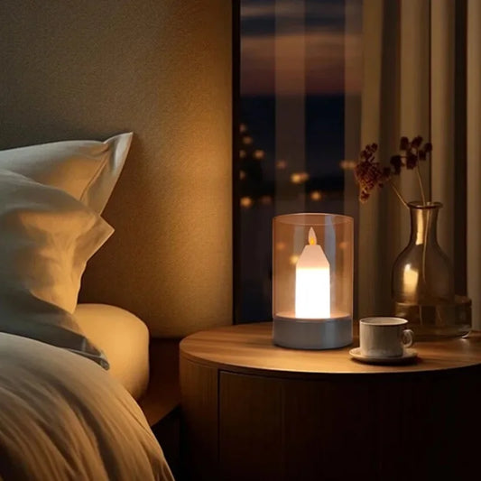 Flameless Wick Candle Light