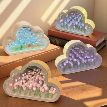 Cloud-of-Tulips Lamp