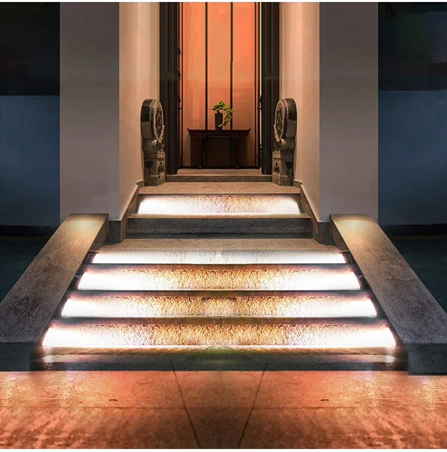 Solar Powered Step Lights