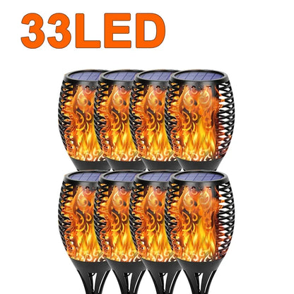 Tiki Flare Solar Torch Lamp