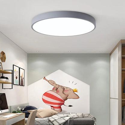 Macaron Minimalist Round Ceiling Light