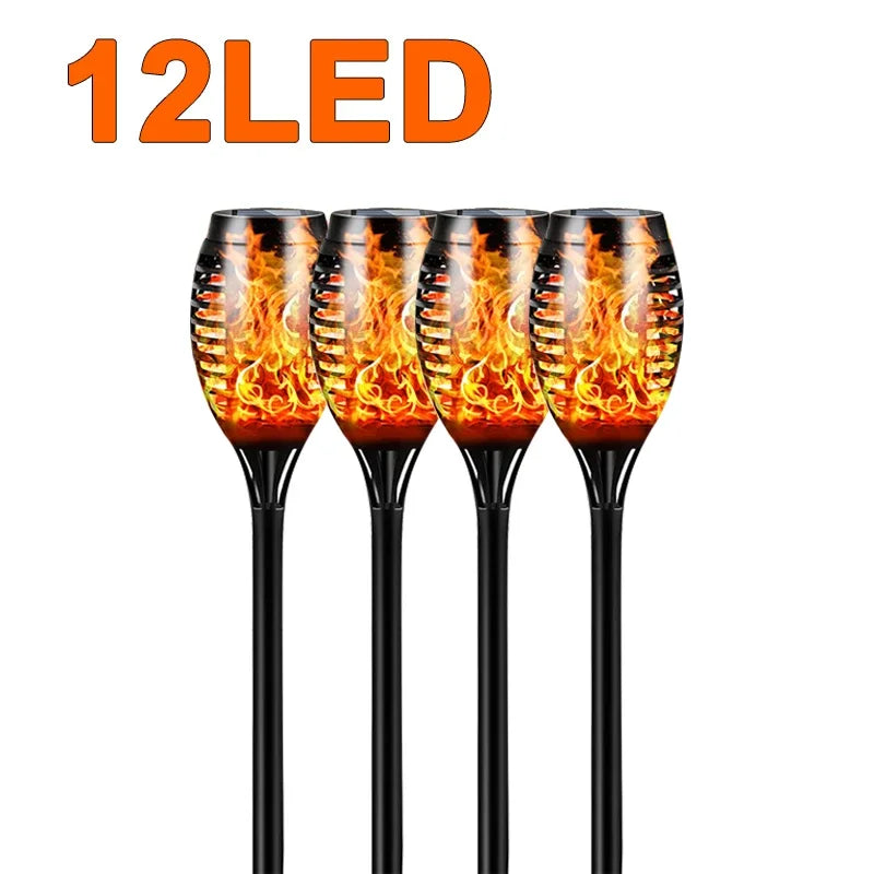 Tiki Flare Solar Torch Lamp