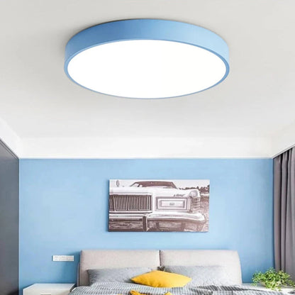 Macaron Minimalist Round Ceiling Light