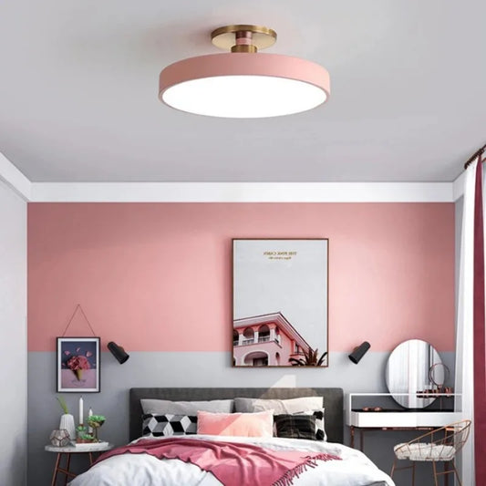 Modern Macaron Remote Dimming Chandelier