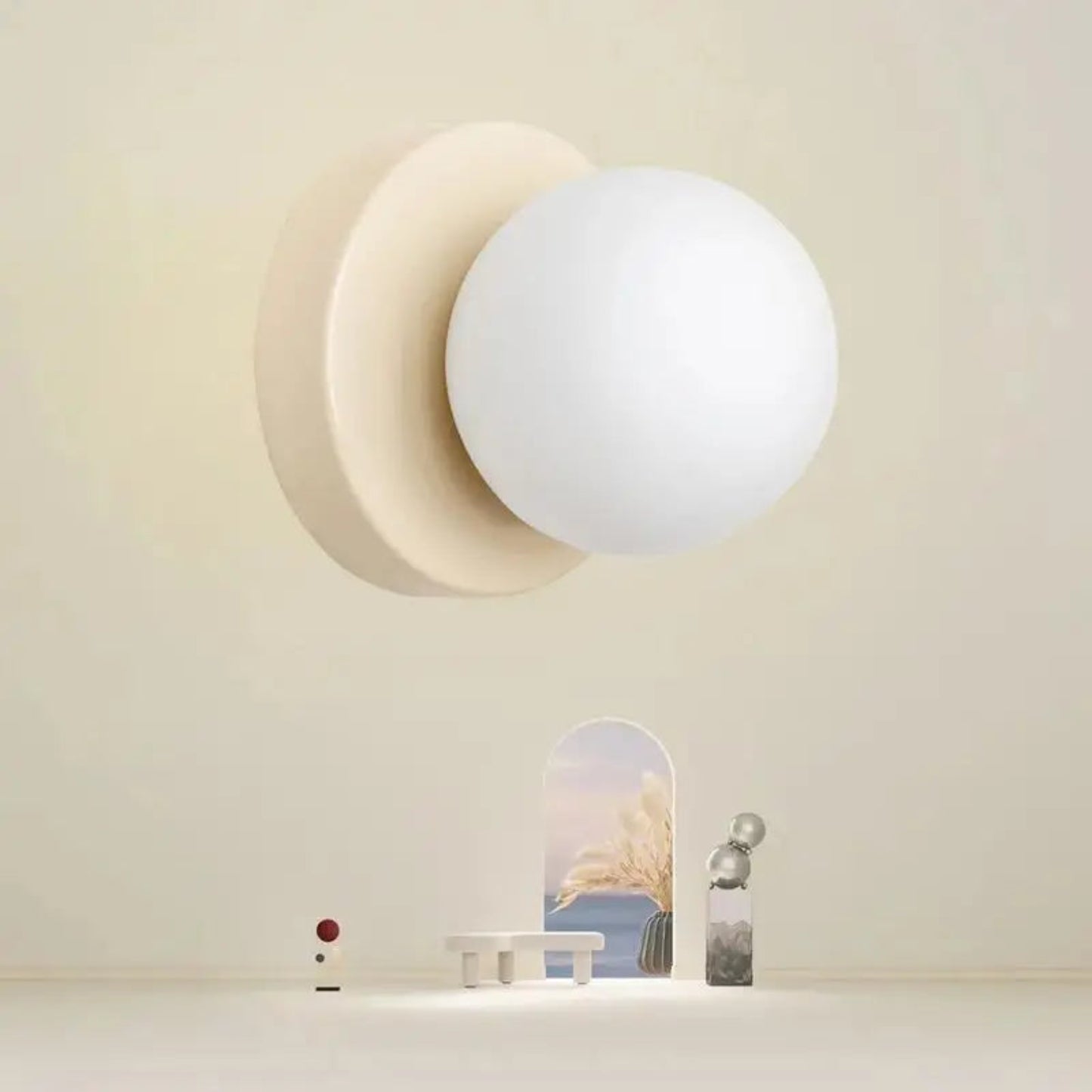 Elegant Orb Sconce Wall Lamp for Modern Home Lighting