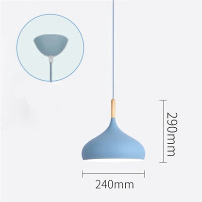 Colored Aluminum Head Lighting Fixture