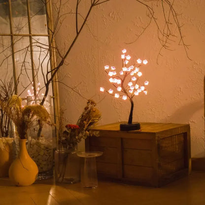Bonsai Plum Blossom Tree Lamp