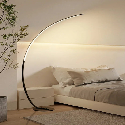 Nordic Corner Light Arc Floor Lamp Decor