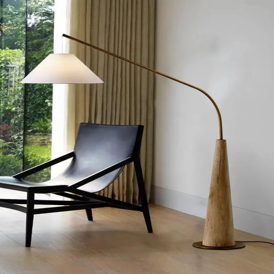 Japandi Zenith Art Nimbus Glow Hanging Light Floor Lamp