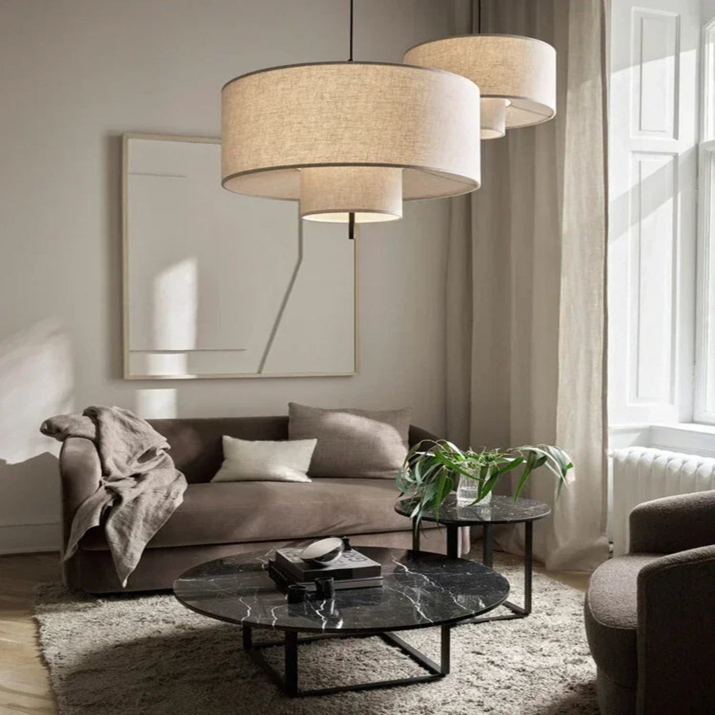 Designer Fabric Art Pendant Light Ceiling Lamp