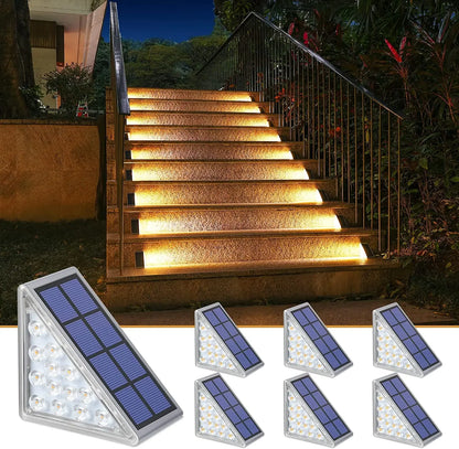 Solar Powered Step Lights