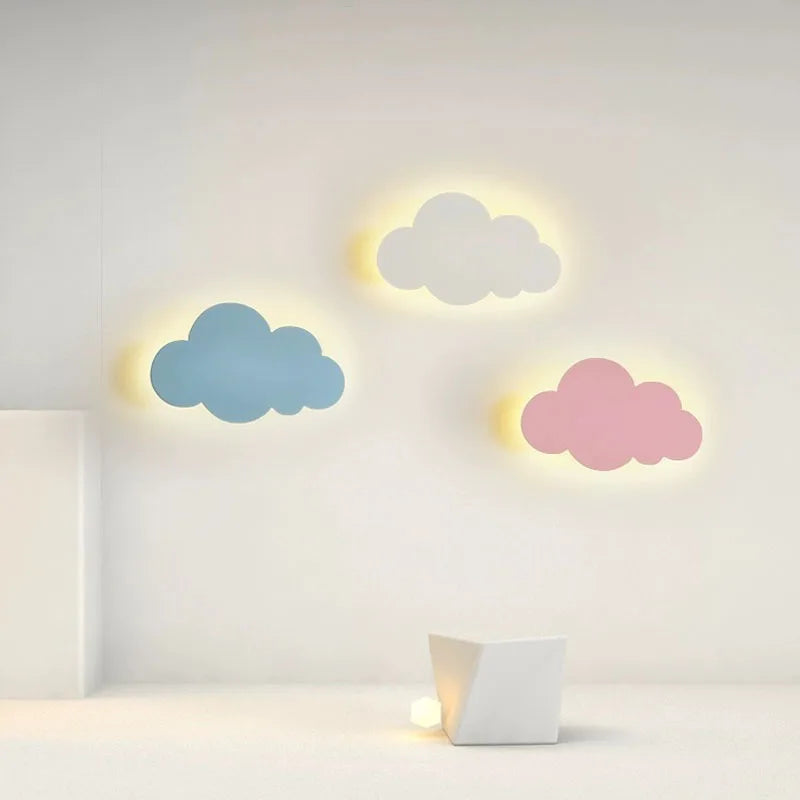 Acrylic Cloud Children's Sconce