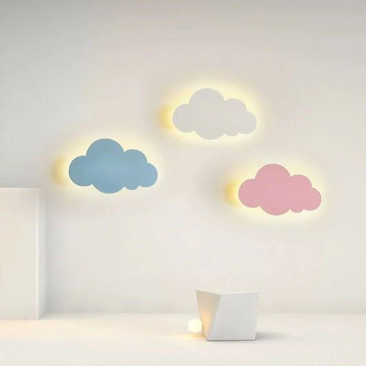 Acrylic Cloud Children's Sconce