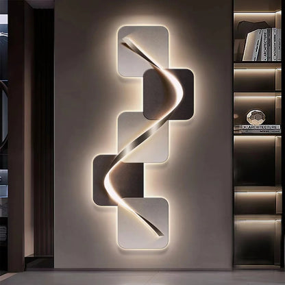Hopscotch Mural Wall Light Decor for Modern Ambiance