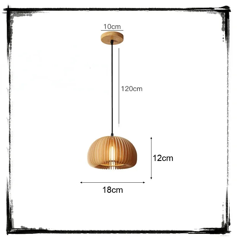 Hand Woven Bamboo Wicker Chandelier Ceiling Lamp